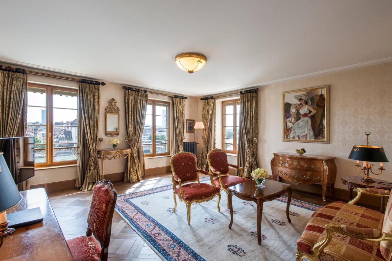 Grand Hotel Les Trois Rois Basilea Exterior foto