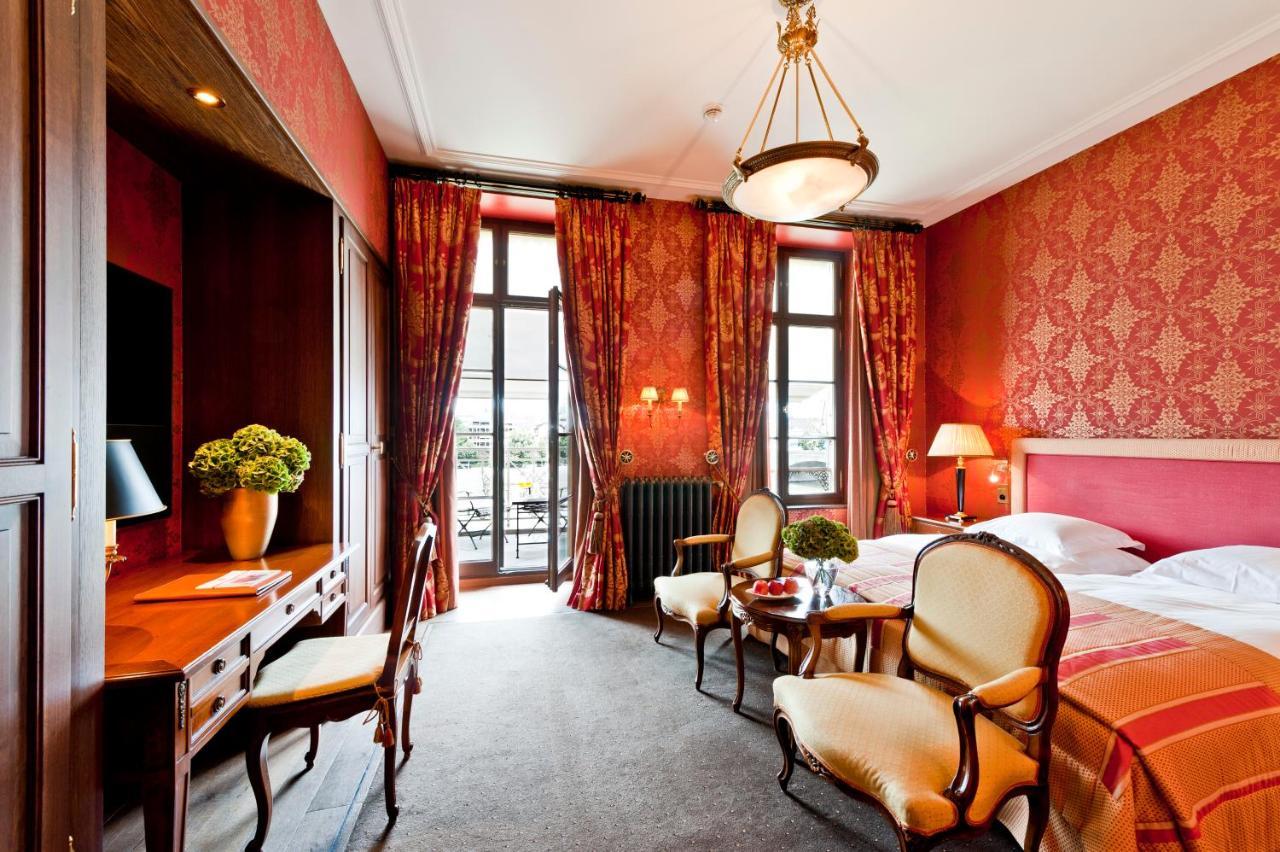Grand Hotel Les Trois Rois Basilea Habitación foto