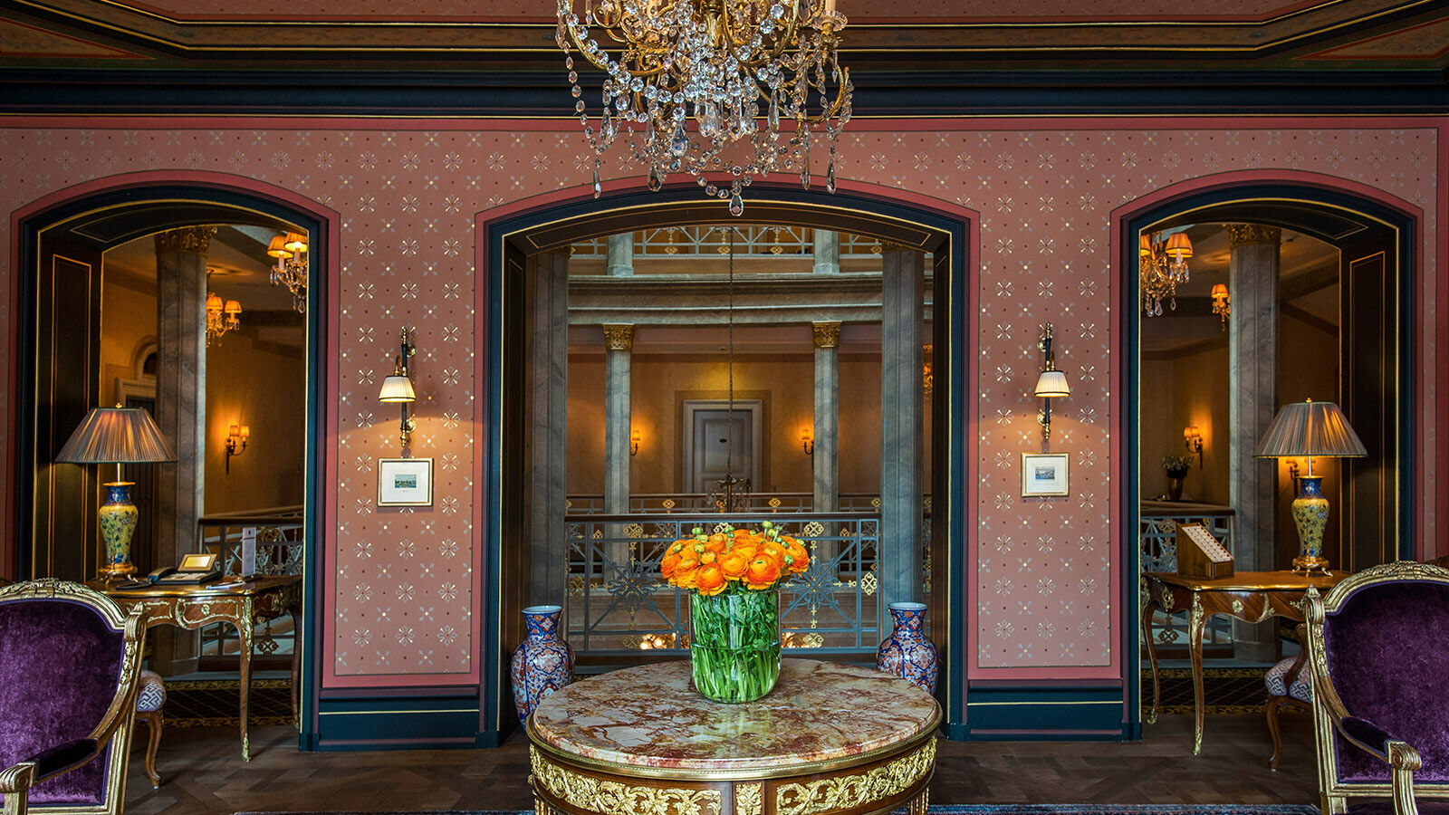 Grand Hotel Les Trois Rois Basilea Exterior foto