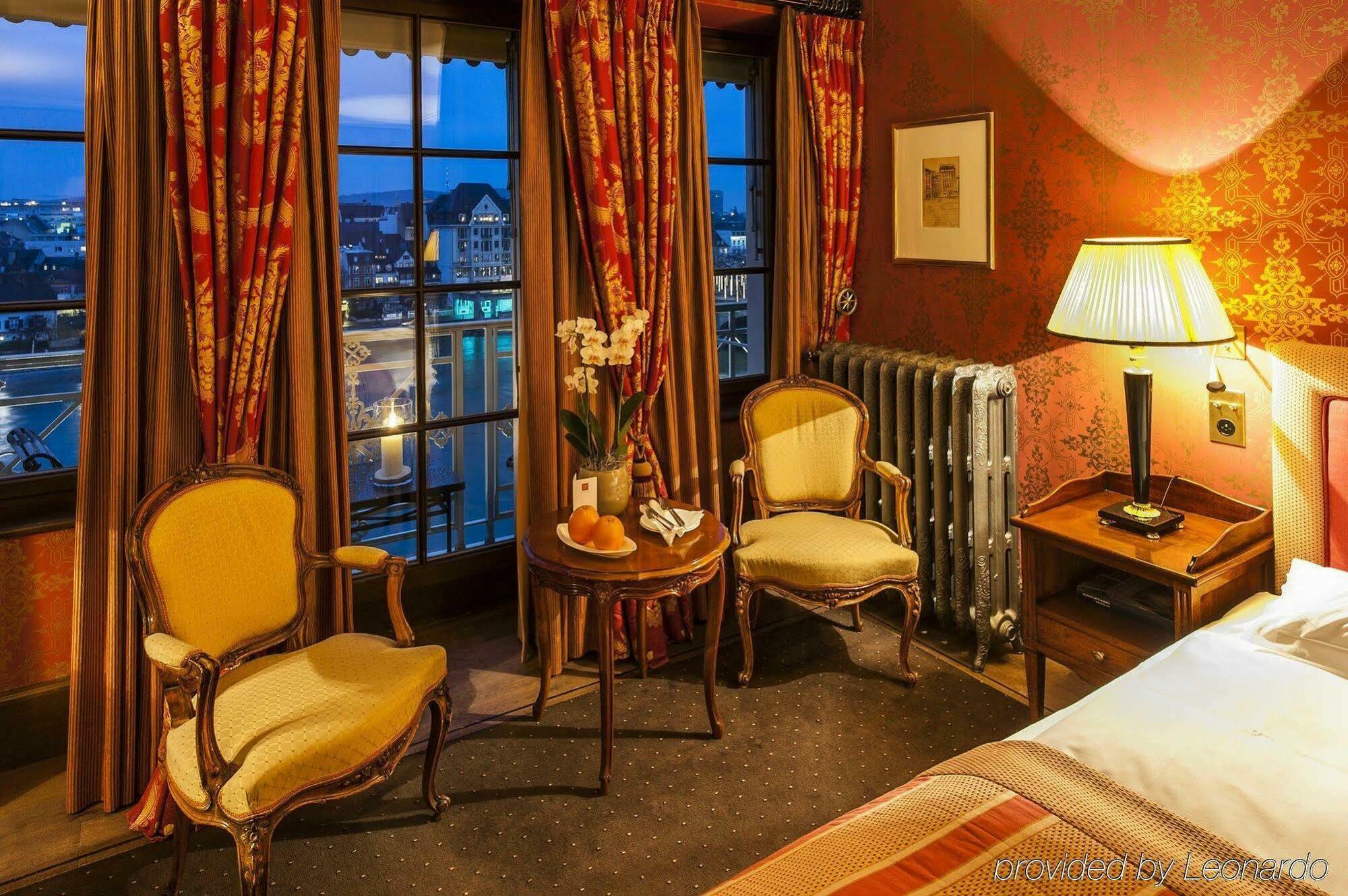 Grand Hotel Les Trois Rois Basilea Exterior foto