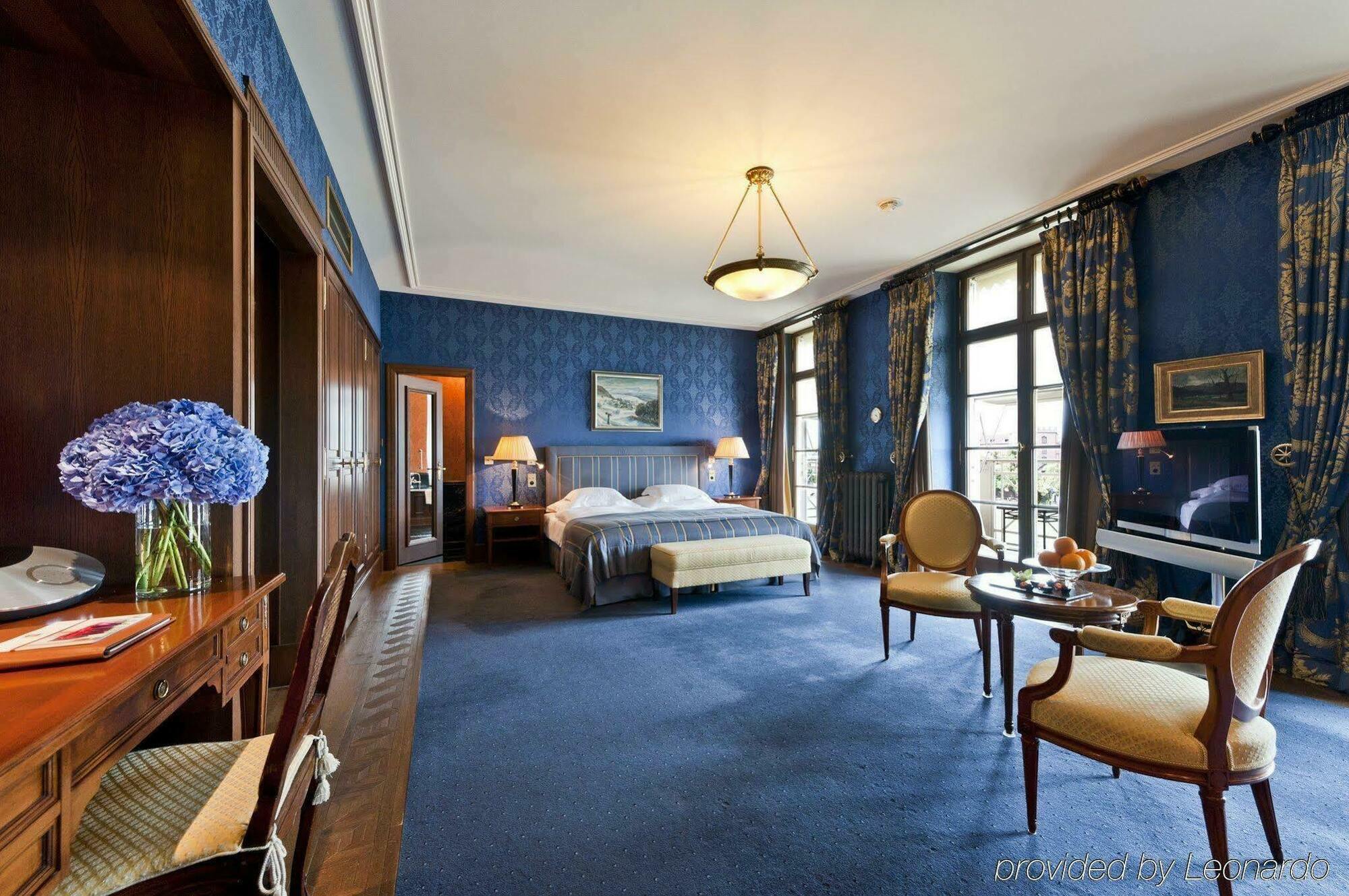 Grand Hotel Les Trois Rois Basilea Habitación foto